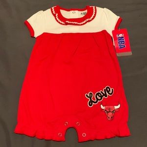 Chicago Bulls onesie 12M NWT